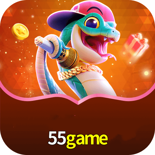Imagem promocional da 55game mostrando a plataforma e suas vantagens
